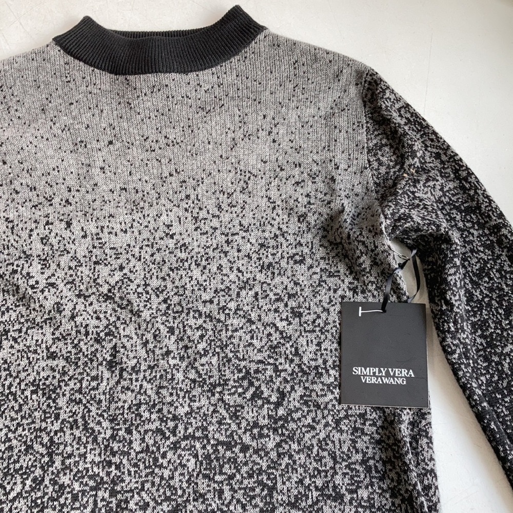 NWT Women's Simply Vera Vera Wang Ombre Sweaterdress Size XS - Picture 2 of 5